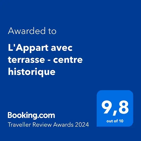 L'appart Avec Terrasse - Centre Historique *